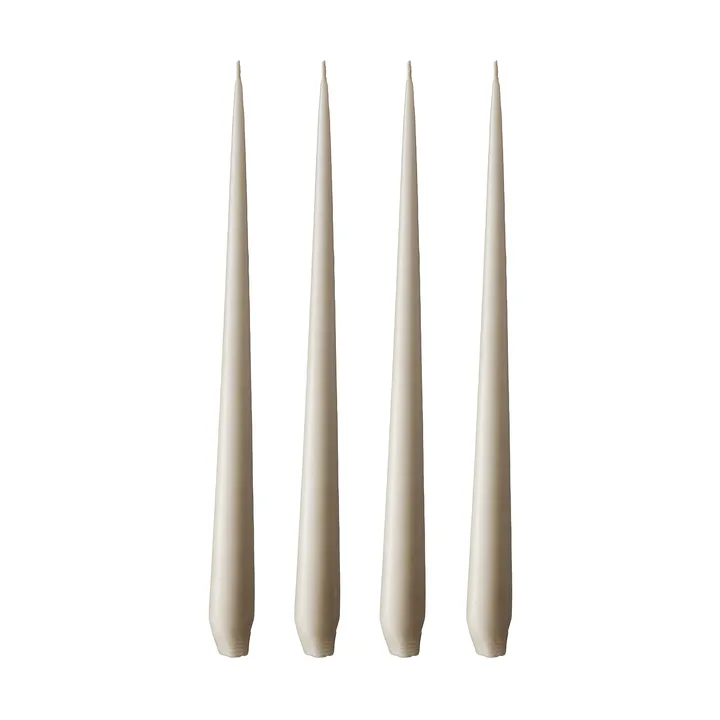 ester & erik light 4-pack matte - linen grey, 42 cm - ester & erik