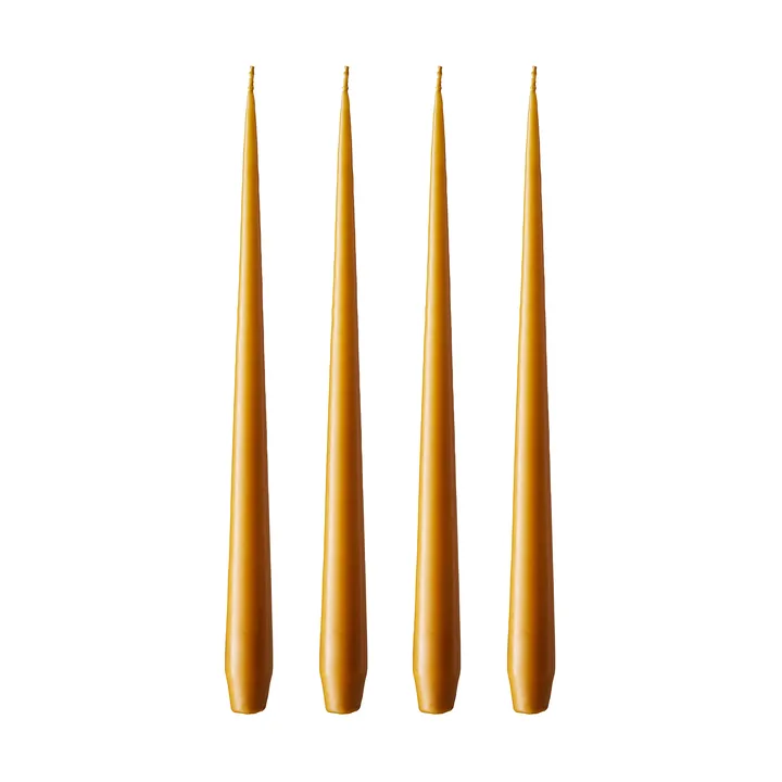 ester & erik light 4-pack matte - mörk saffran, 32 cm - ester & erik