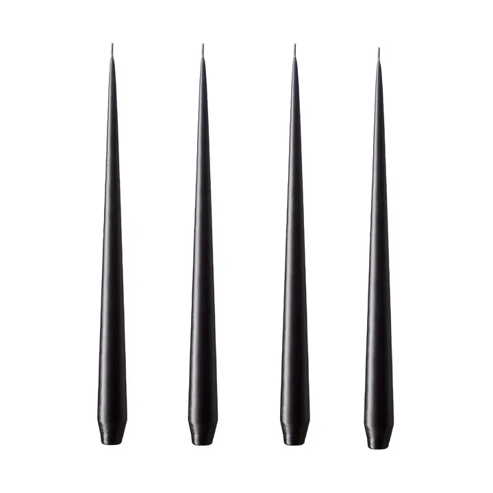 ester & erik light 4-pack matte - raw black, 32 cm - ester & erik