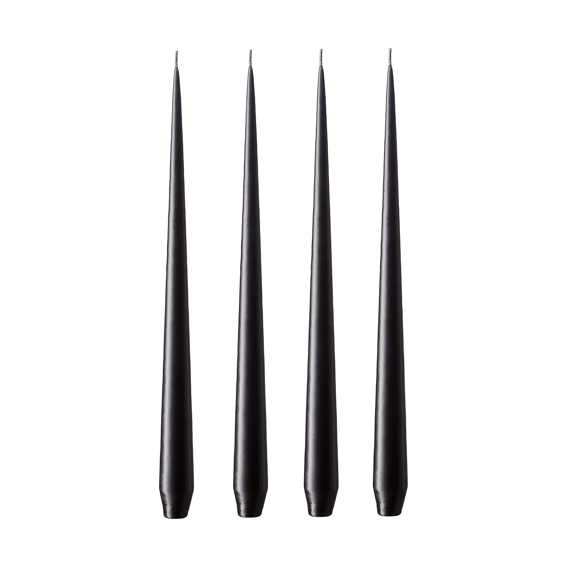 ester & erik light 4-pack matte, raw black, 42 cm ester & erik