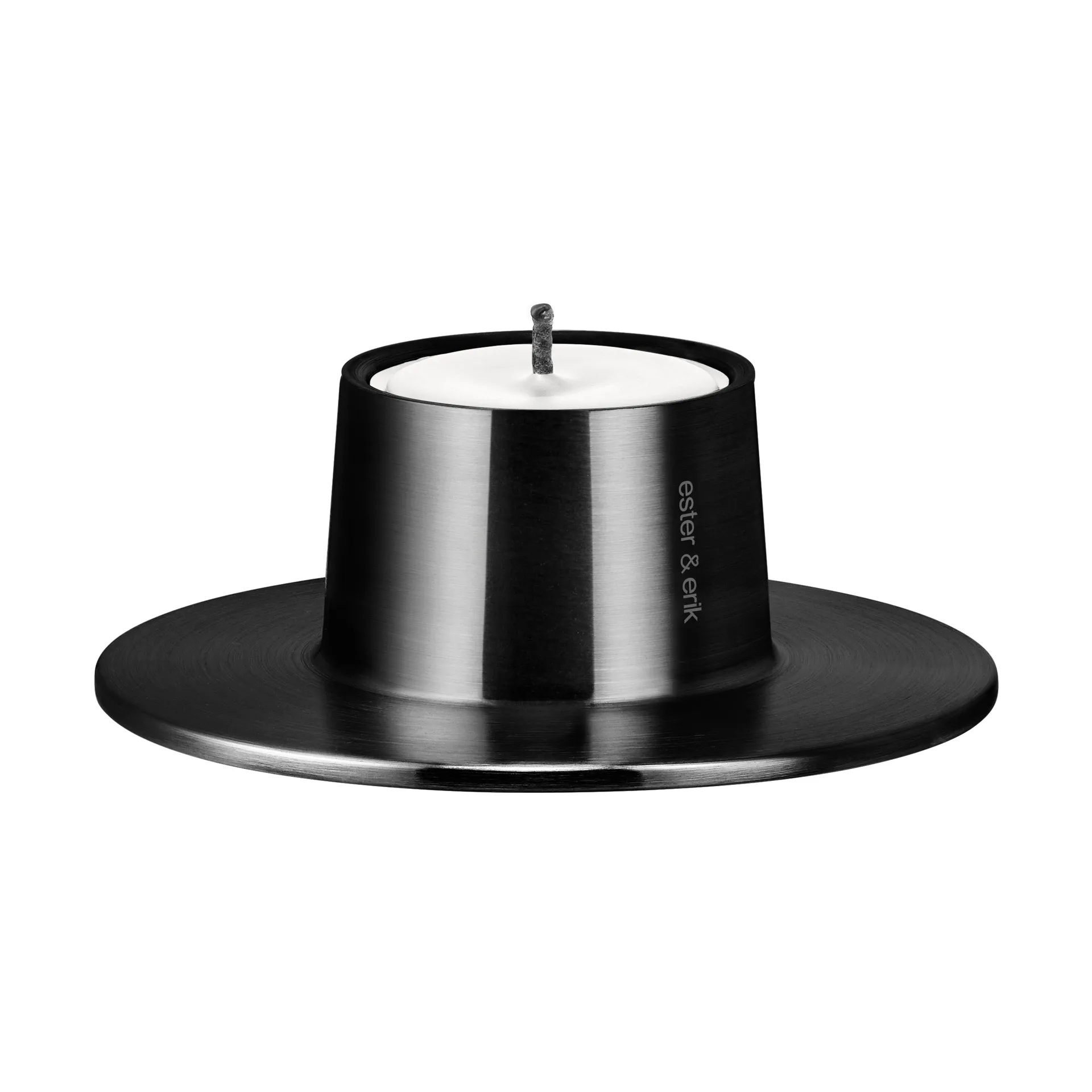 ester & erik outdoor candle holder small Ø16 cm, Black ester & erik