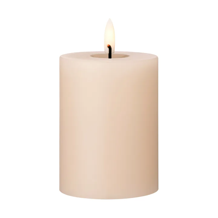 ester & erik pillar candle LED - 11 Ice Latte, 10 cm - ester & erik