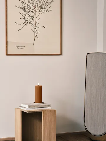 ester & erik pillar candle LED - 23 Raw Toffee, 20 cm - ester & erik