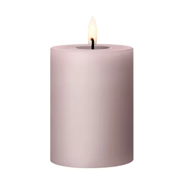 ester & erik pillar candle LED - 52 Soft Rose, 10 cm - ester & erik