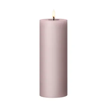 ester & erik pillar candle LED - 52 Soft Rose, 20 cm - ester & erik