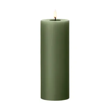 ester & erik pillar candle LED - 70 Green Soil, 20 cm - ester & erik