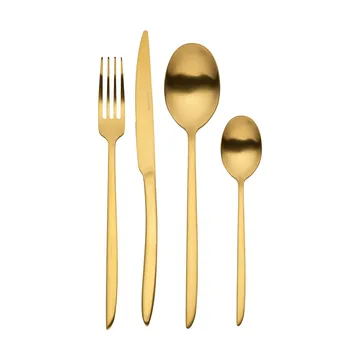 Eternum Orca cutlery set 24 pieces - Gold - Eternum