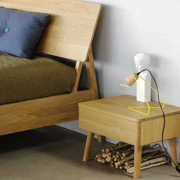 Air bedside table - Hardwax oiled oak - Ethnicraft