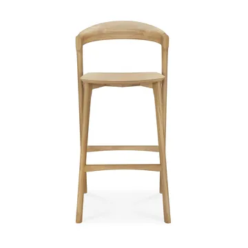 Beech bar stool - Lacquered oak, 75 cm - Ethnicraft