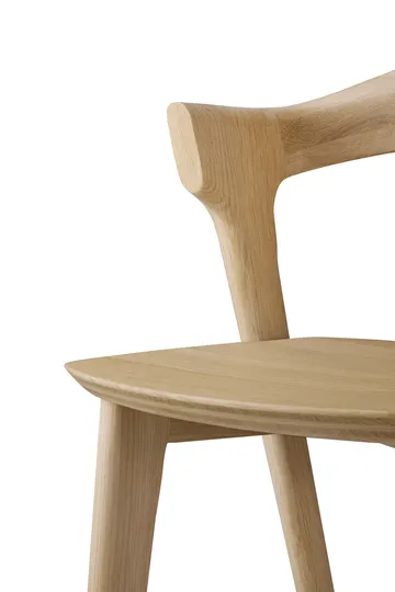 Beech bar stool - Lacquered oak, 75 cm - Ethnicraft
