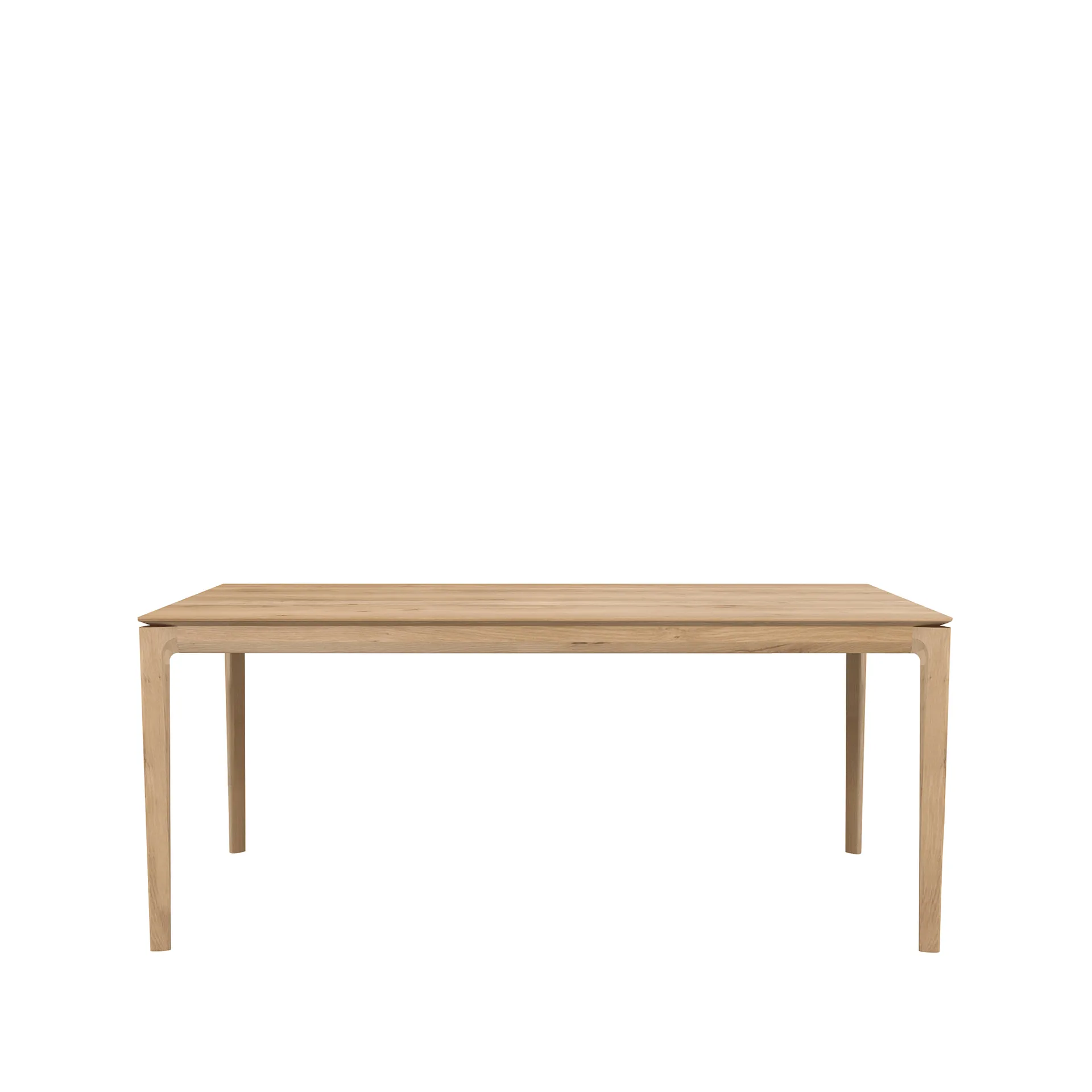 Beech dining table with extension leaf, Oak wax oil 100x180/280 cm Ethnicraft