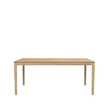 Beech dining table with extension leaf - Oak wax oil 100x180/280 cm - Ethnicraft
