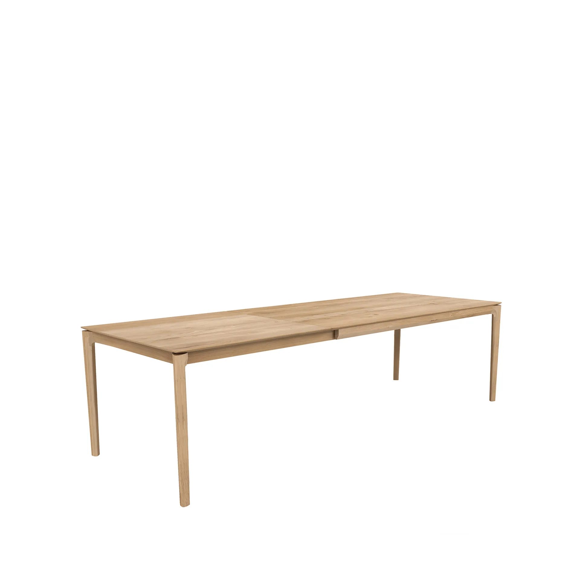 Beech dining table with extension leaf, Oak wax oil 100x180/280 cm Ethnicraft