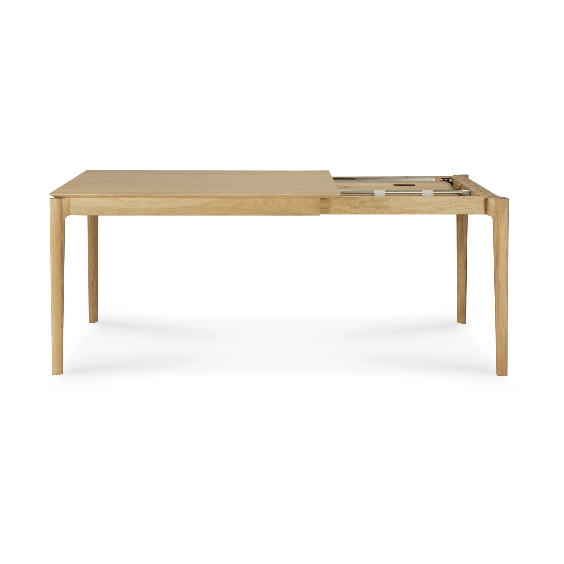Beech extendable dining table, Lacquered oak, 90x120/180 cm Ethnicraft