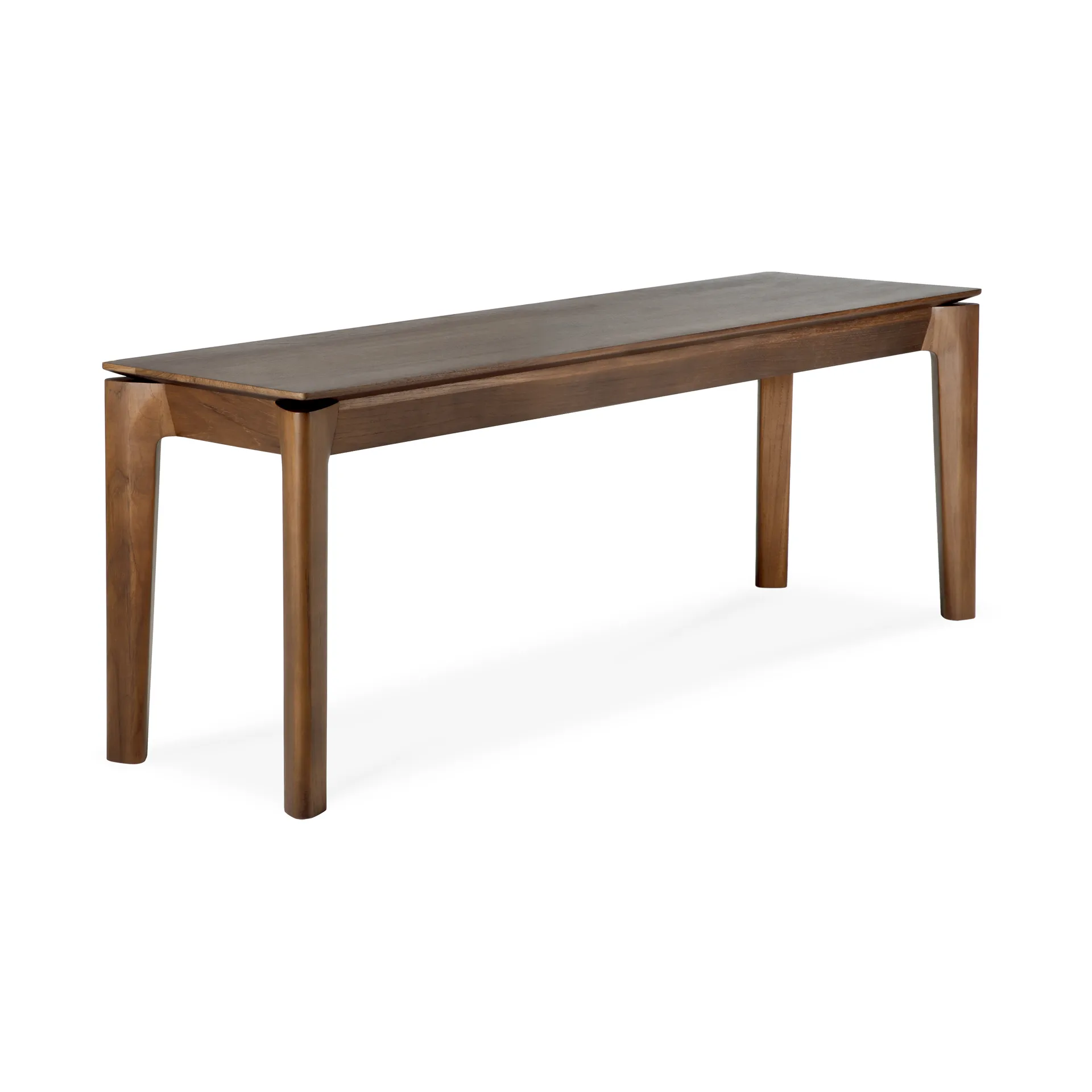 Bok bench, Dark stained teak 146 cm Ethnicraft