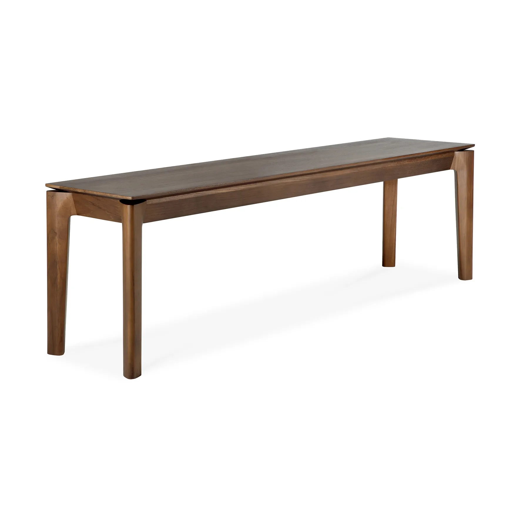 Bok bench, Dark stained teak 166 cm Ethnicraft