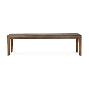 Bok bench - Dark stained teak 166 cm - Ethnicraft