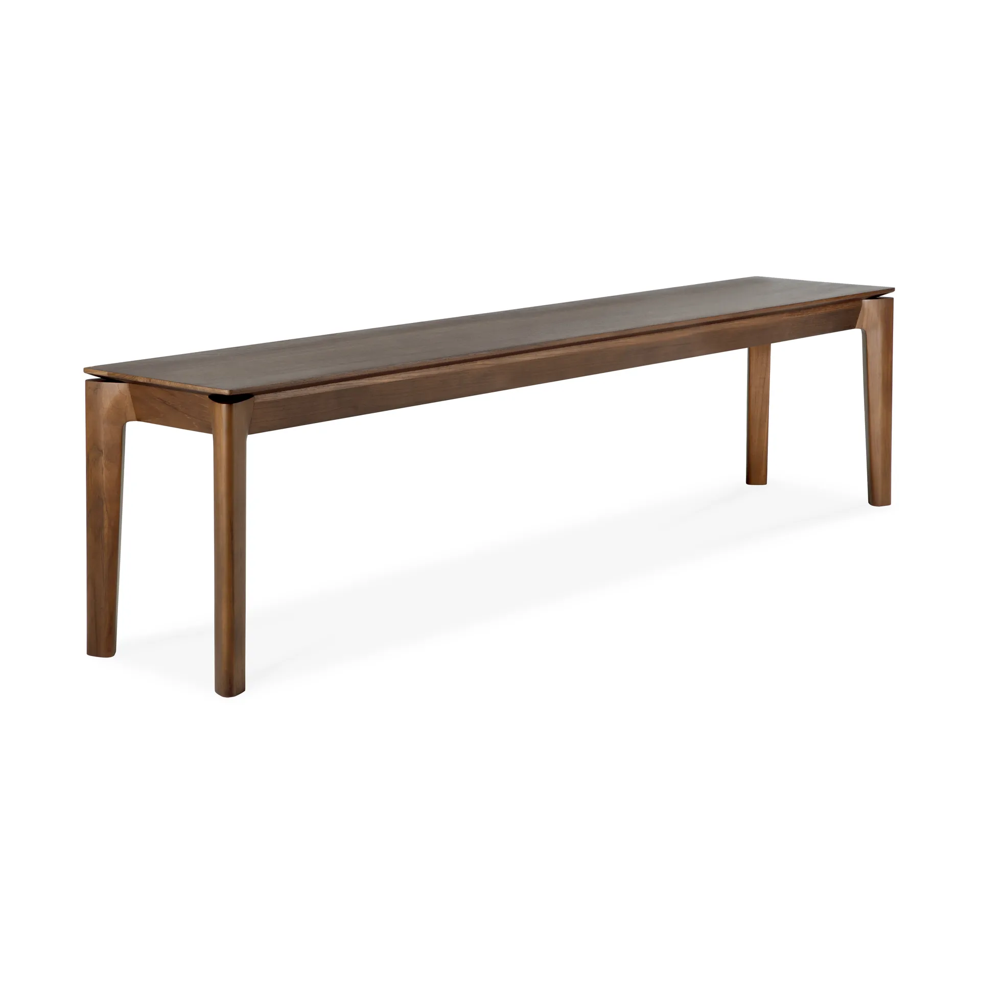 Bok bench, Dark stained teak 186 cm Ethnicraft