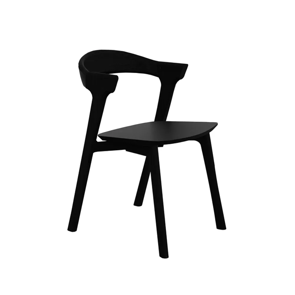 Bok Chair, Black stained oak Ethnicraft