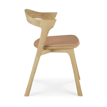 Bok Chair - Lacquered oak–Sienna leather - Ethnicraft