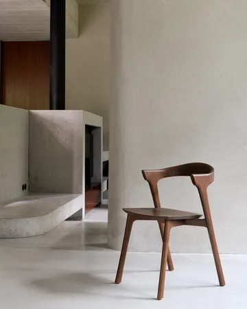 Bok Chair - Lacquered teak brown - Ethnicraft