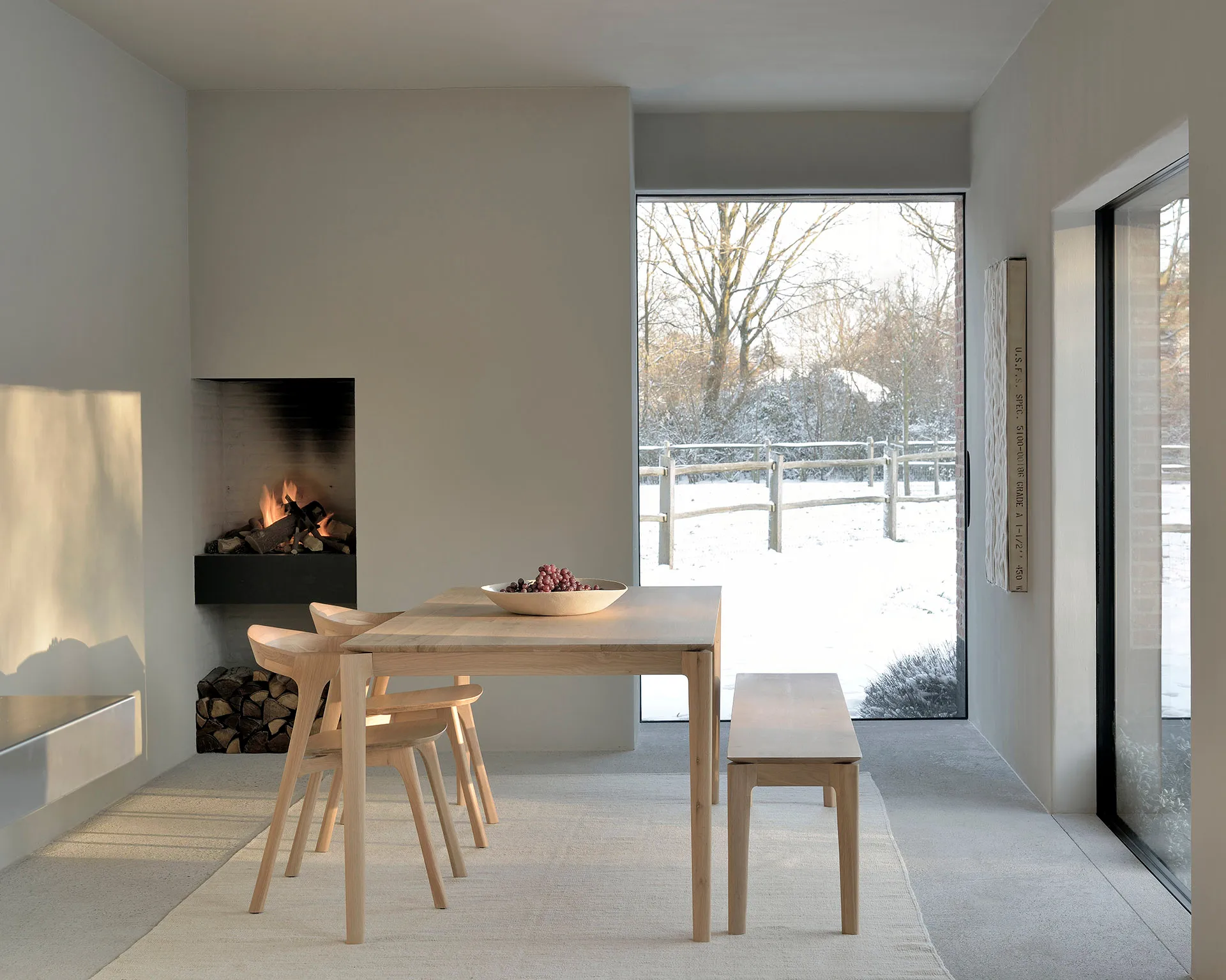 Bok dining table 160x80 cm, Hardwax oiled oak Ethnicraft