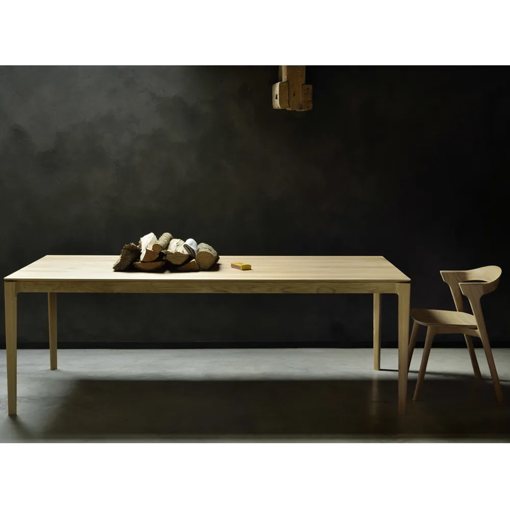 Bok dining table 180x90 cm, Black stained oak Ethnicraft