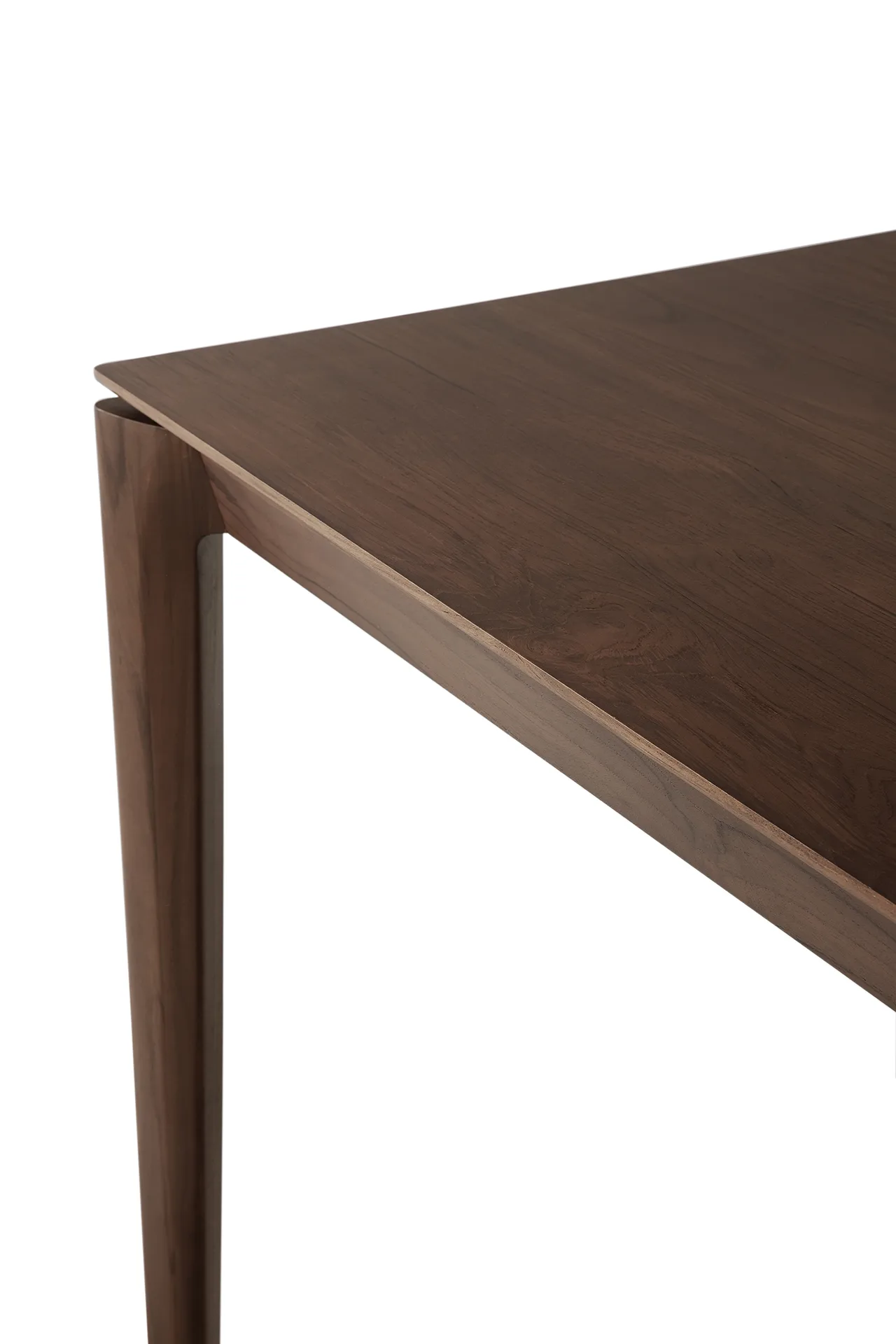 Bok dining table 180x90 cm, Lacquered teak brown Ethnicraft