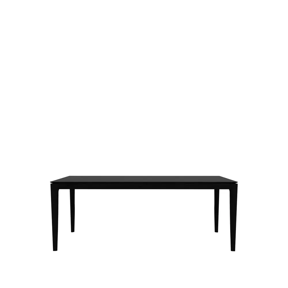Bok dining table 200x95 cm, Black stained oak Ethnicraft