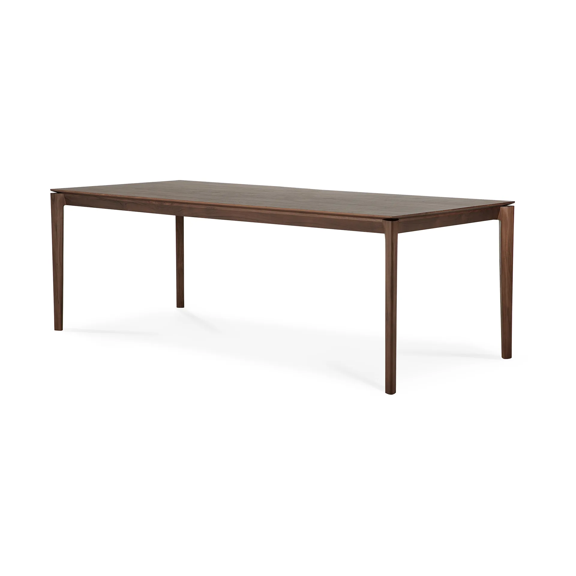 Bok dining table 220x95 cm, Lacquered teak brown Ethnicraft