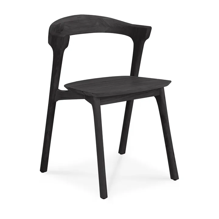 Bok outdoor chair - Black-stained teak - Ethnicraft