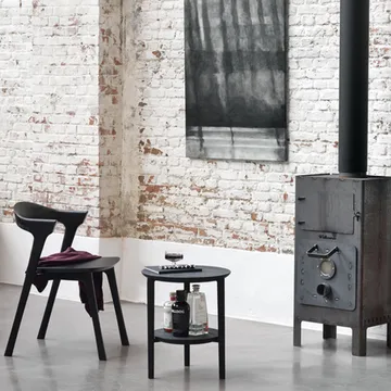 Bok side table Ø43 cm - Black oak Ø43 - Ethnicraft