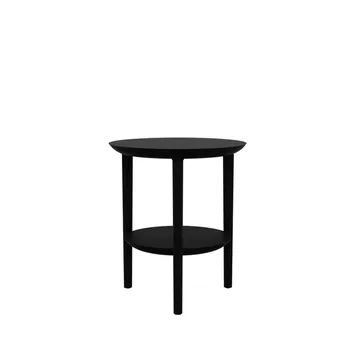 Bok side table Ø43 cm - Black oak Ø43 - Ethnicraft