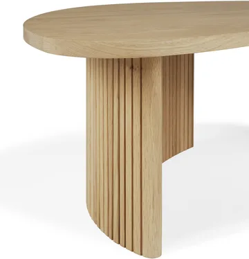 Boomerang coffee table - Oak, 90x61 cm - Ethnicraft