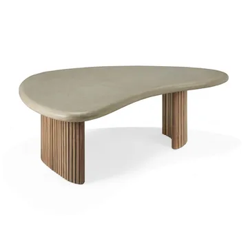 Boomerang coffee table - Teak, 90x61 cm - Ethnicraft