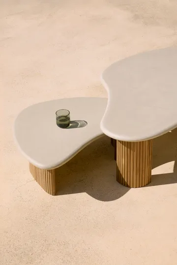 Boomerang coffee table - Teak, 90x61 cm - Ethnicraft