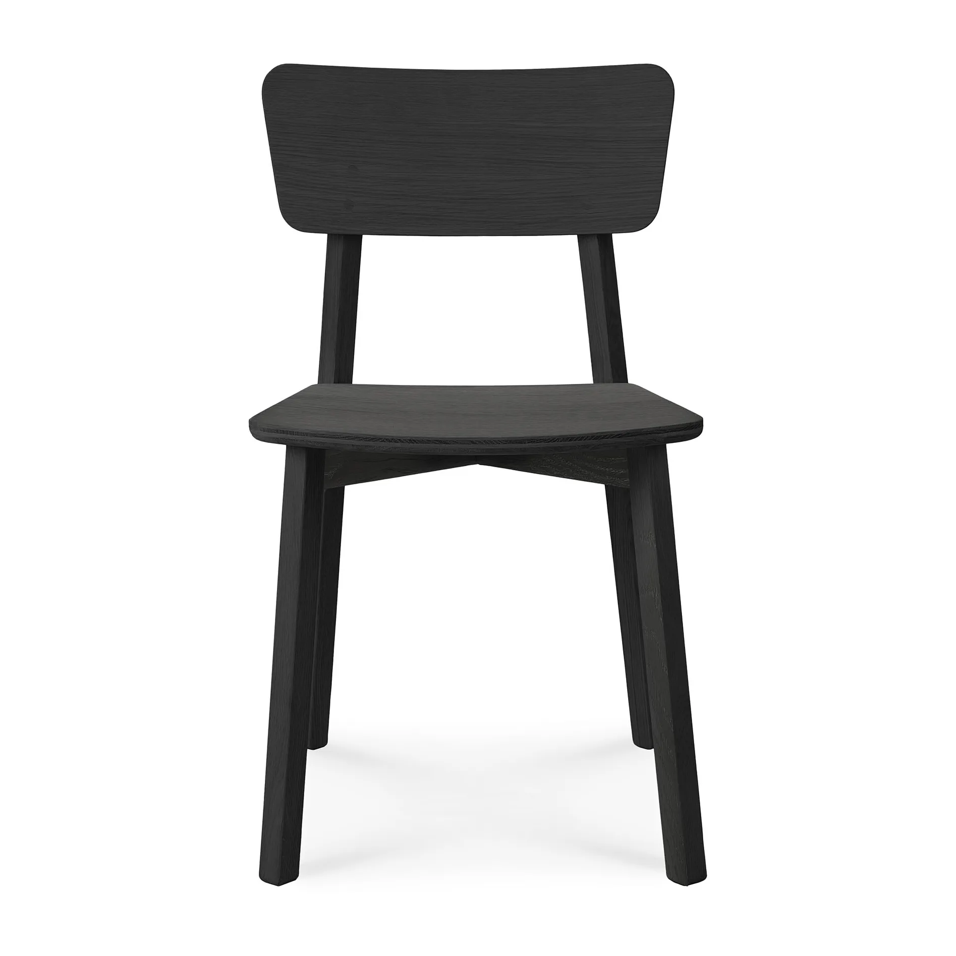 Casale kitchen chair, Black oak Ethnicraft
