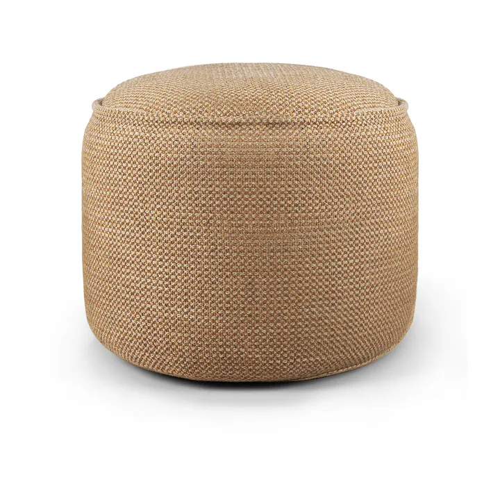Donut outdoor pouf seat pouf - Marsala check - Ethnicraft