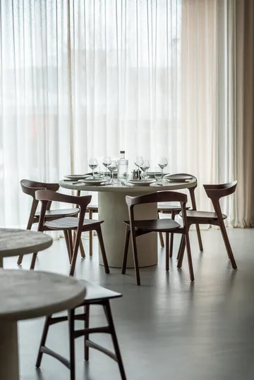 Elements dining table - Off White, Ø125 cm - Ethnicraft