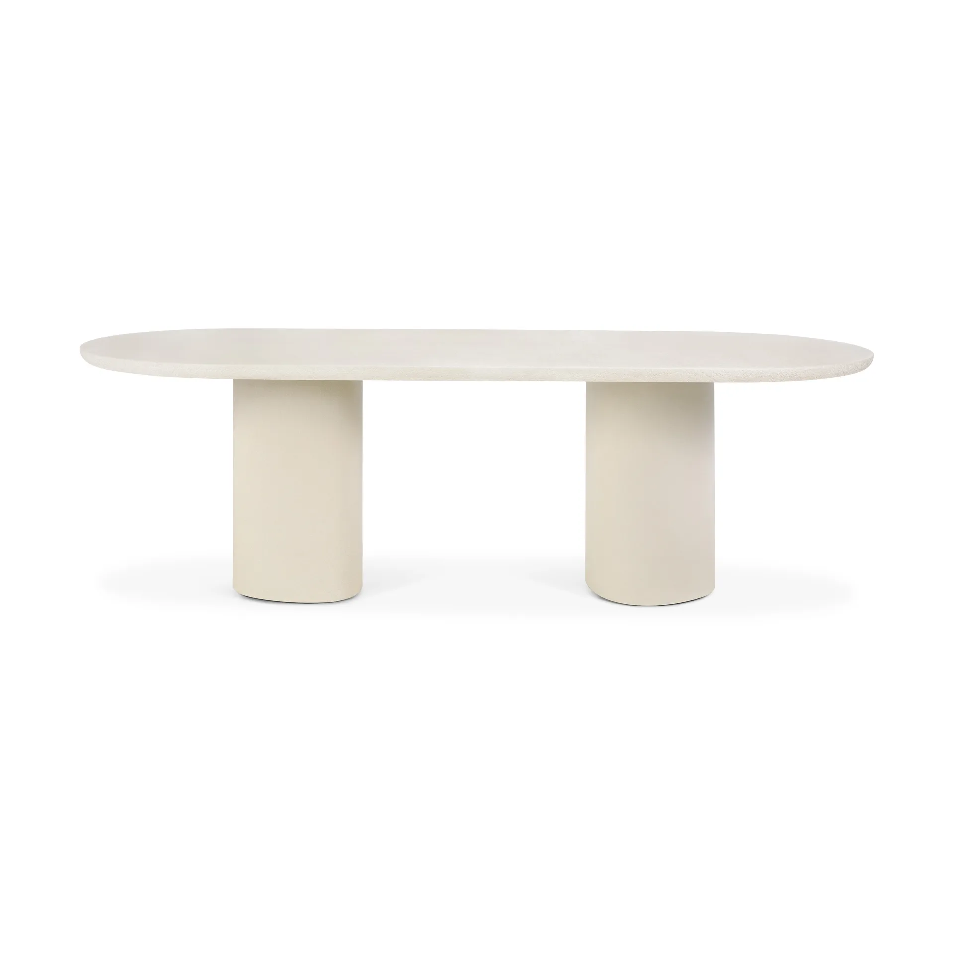 Elements Oblong dining table, Off white Ethnicraft