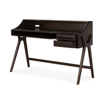 Flow desk - Rose brown mahogany, 140x55 cm - Ethnicraft