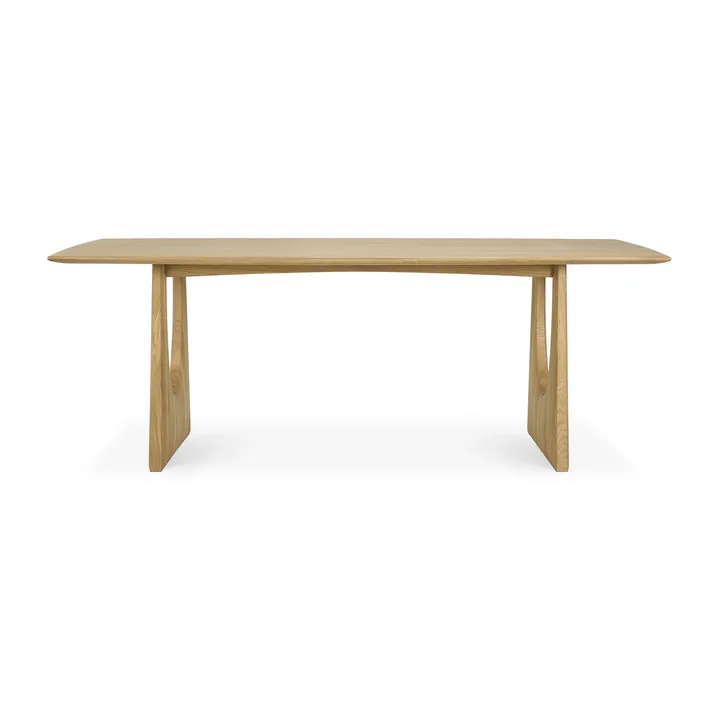 Geometric dining table - Oak 220x100 cm - Ethnicraft