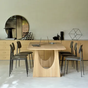 Geometric dining table - Oak 250 cm - Ethnicraft