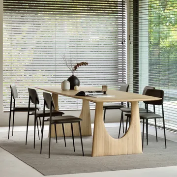 Geometric dining table - Oak 250 cm - Ethnicraft