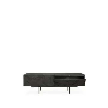 Graphic media cabinet - Black 162 cm - Ethnicraft