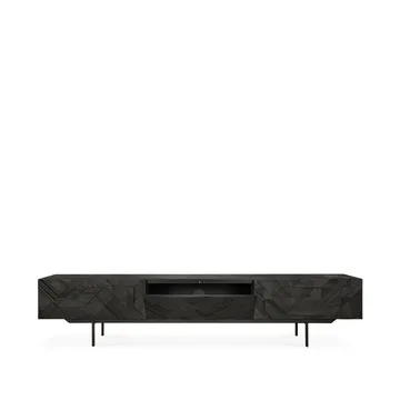 Graphic media cabinet - Black 242 cm - Ethnicraft