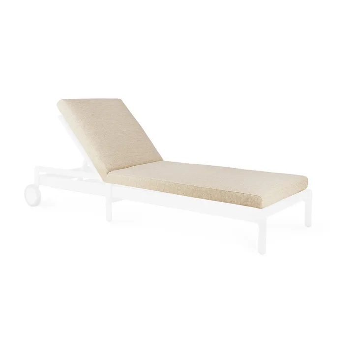 Jack outdoor cushion for sunbed - Natural - Ethnicraft
