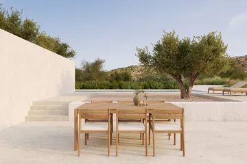 Jack Outdoor Dining armchair - Off-white - Ethnicraft