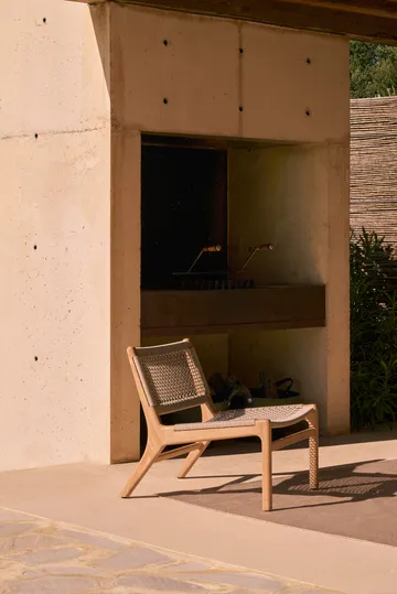 Jack outdoor lounge armchair teak - Beige - Ethnicraft