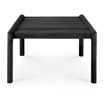 Jack outdoor side table black stained teak - 54x54 cm - Ethnicraft